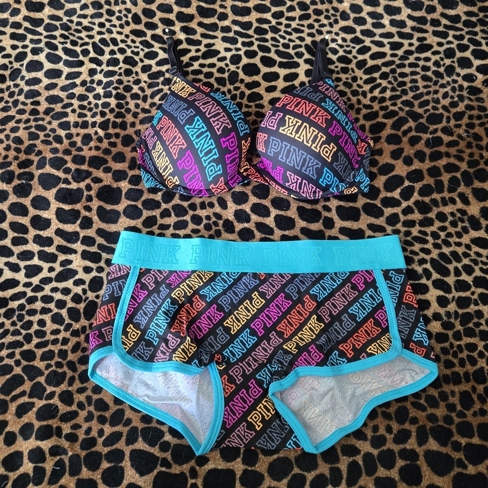 VS PINK bra & panty bundle - Picture 2 of 5
